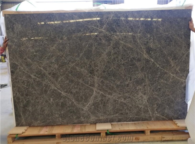 Nordic Grey Marble Tile 8mm Stone Thin Panel for Inter Decor