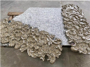 Saudi Golden Granite Carving