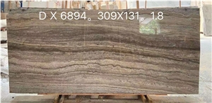 Silver Travertine Brown tiles and slabs