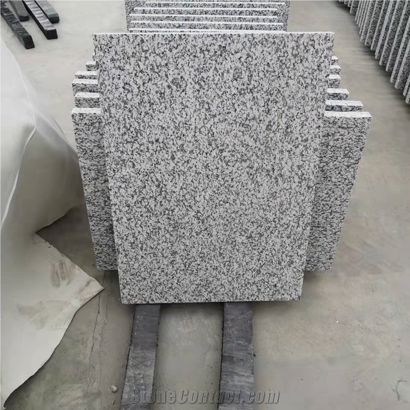 Flamed China G603 JinLin White Granite Paving Tiles