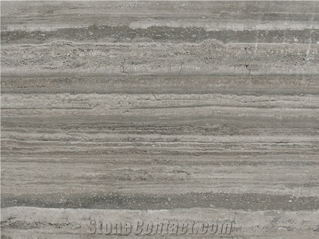 silver travertine