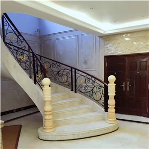 China Honey Onyx balustrades carved sculptured handrail