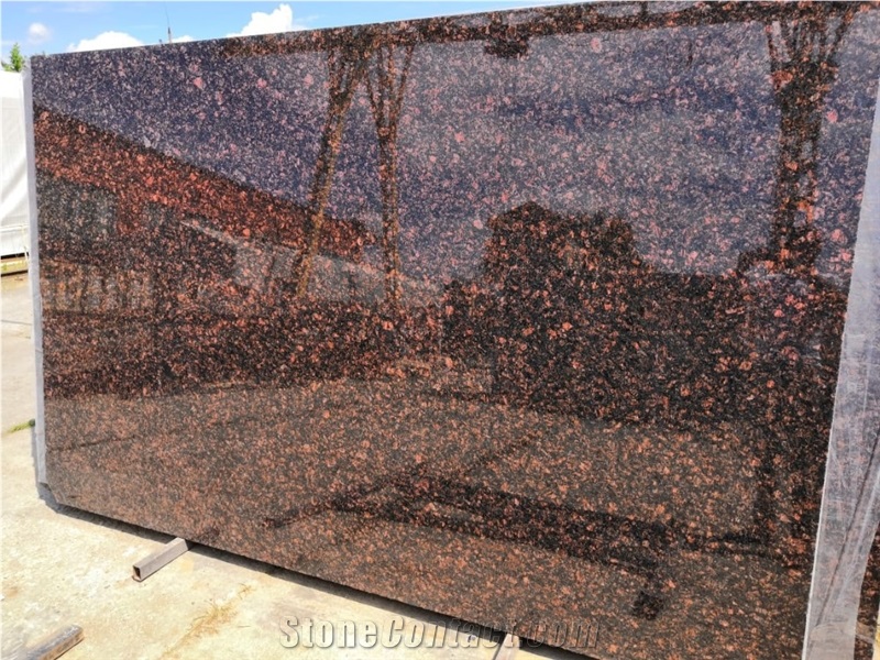 Tan brown granite polished slab  tile indoor outdoor decor