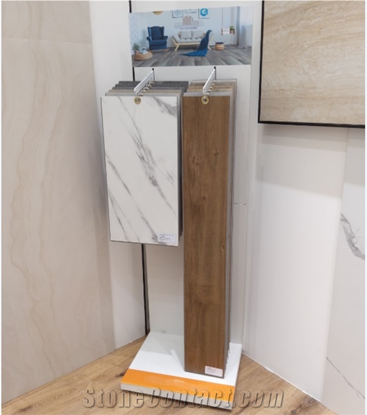  Display Stand For PVC Flooring Tile Sample For Showroom