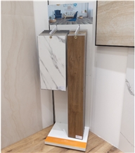 Display Stand For PVC Flooring Tile Sample For Showroom