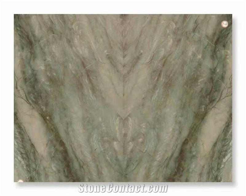 Brazil Royal Green Marble Polished Big Slabs & Tiles