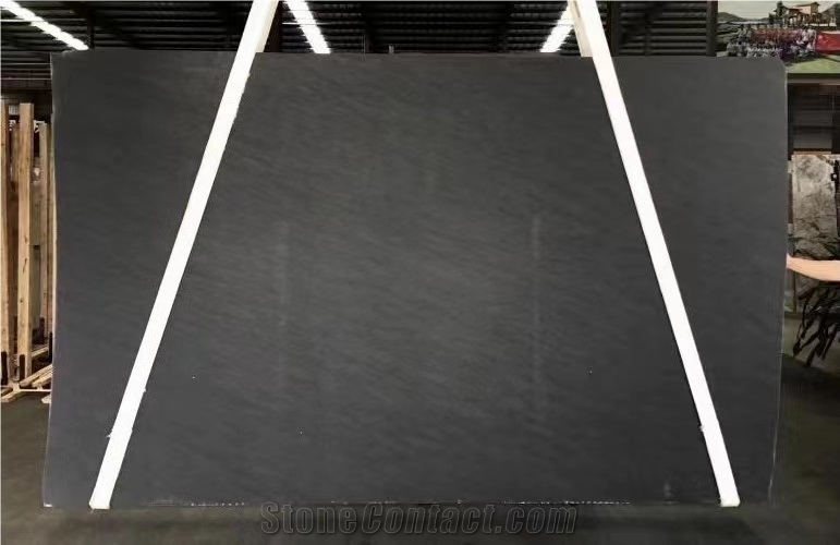 Brazil StarFall Black Quartzite Honed Floor Covering Tiles
