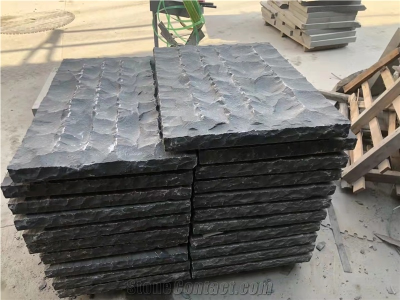 China Black jade Marble Split Floor Covering Tiles