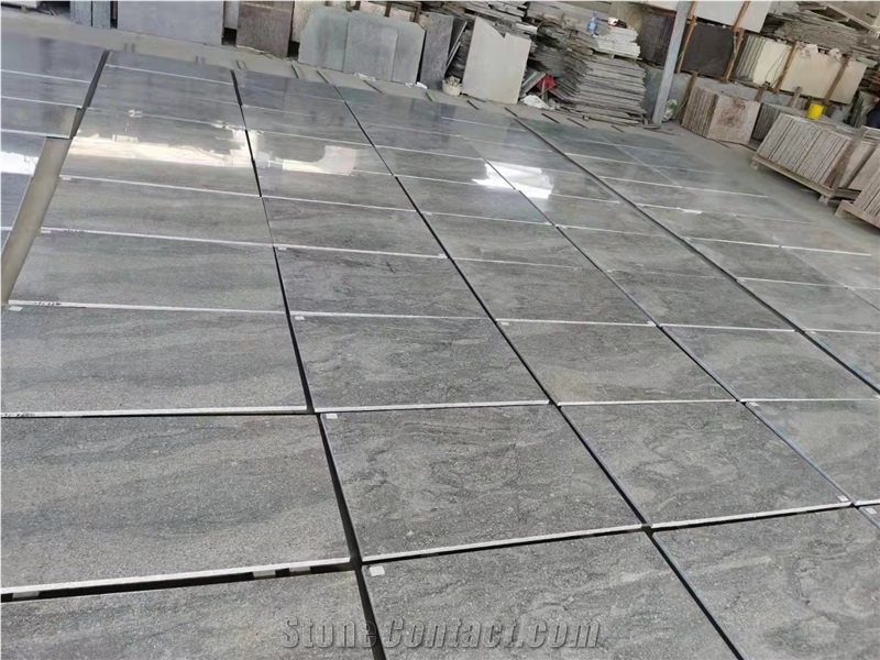 China G023 Landscape stone Granite Flamed Slabs & Tiles
