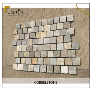 Lanscaping Stone Garden Floor Paving Tiles Cube Cobble Stone