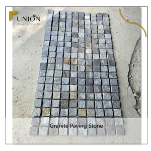 Natural Split Finishing Beige Slate Basalt Cobble Stone
