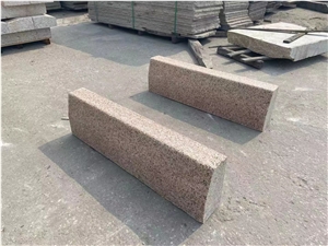 Rusty Yellow G682 Curbstone Golden Beige Granite Kerbstone