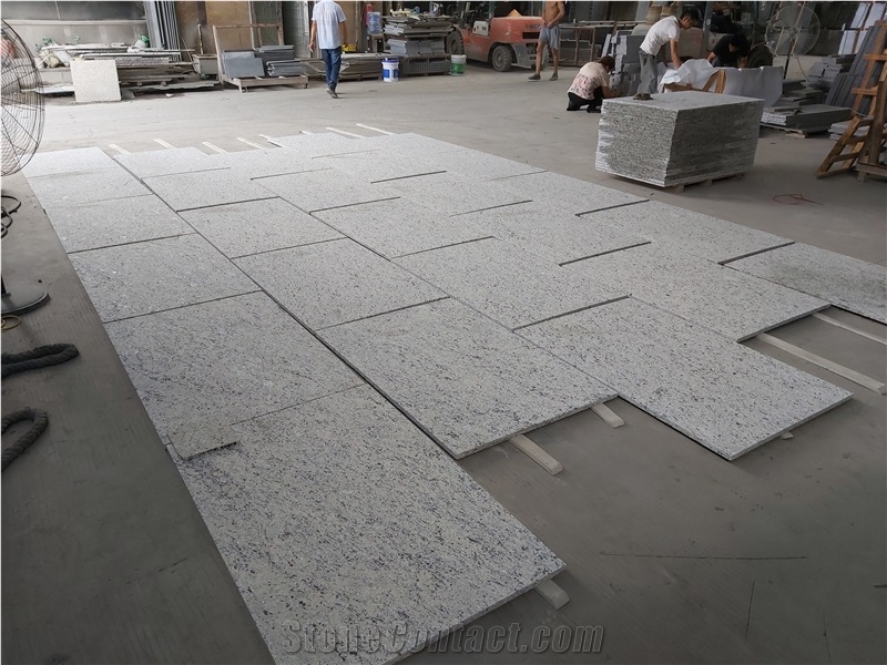 Sandblasted Giallo Santa Cecilia Granite Wall Tiles 