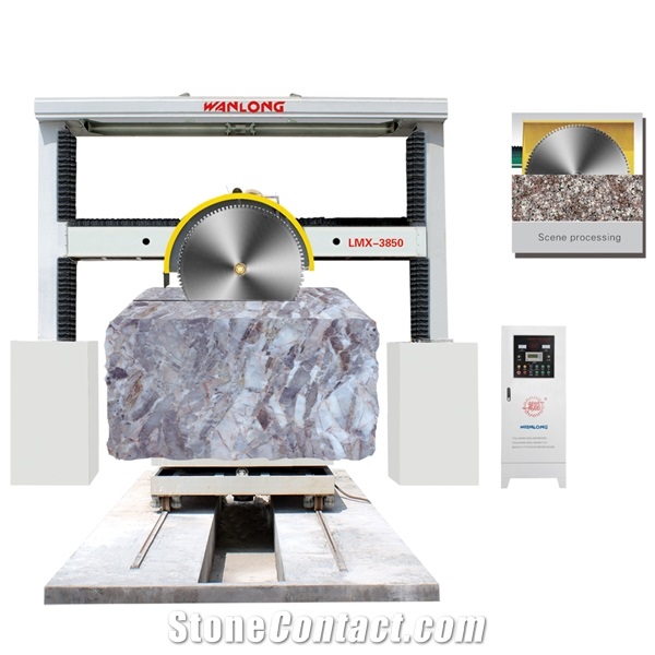 Stone Machinery LMX-3850/4850 Granite Marble Block Squaring Cutter
