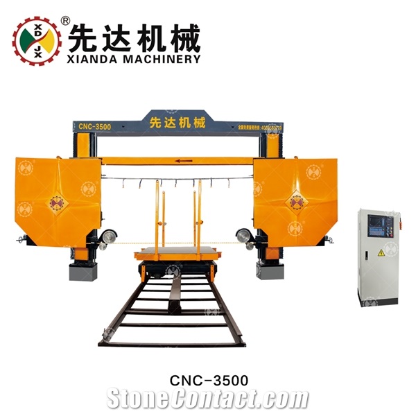 CNC-3500 CNC Diamond Wire Saw Cutting Machine
