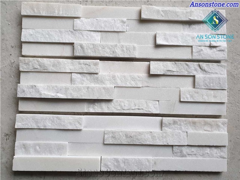 Beautiful White Marble Wall Cladding Tile
