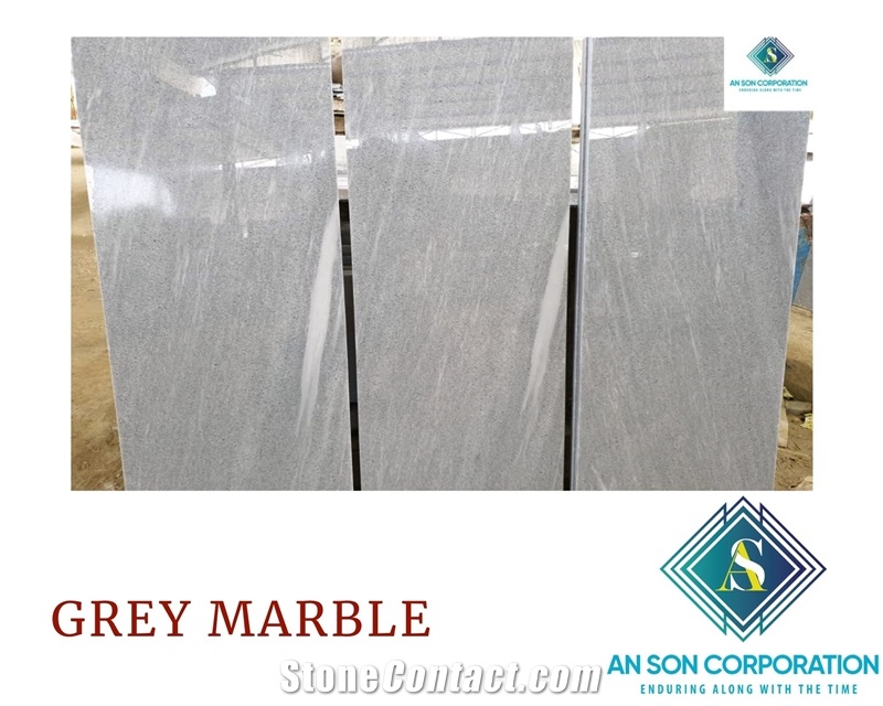 Grey Marble For Stairs - An Son Corporation
