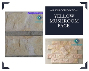 Hot Product - Yellow Mushroom Face Wall Panel