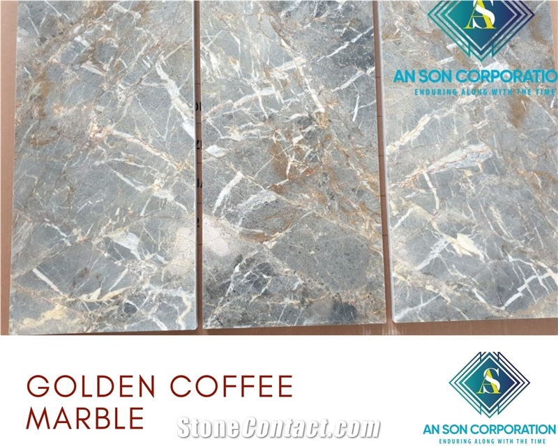 Hot Sale - Golden Coffee Marble From Vietnam 