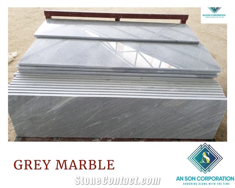 Hot Sale - Grey Marble For Steps And Risers