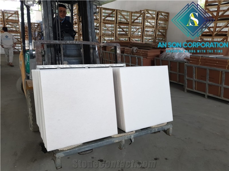 Hot Sale Product Pure White Marble 60X60x1.5Cm