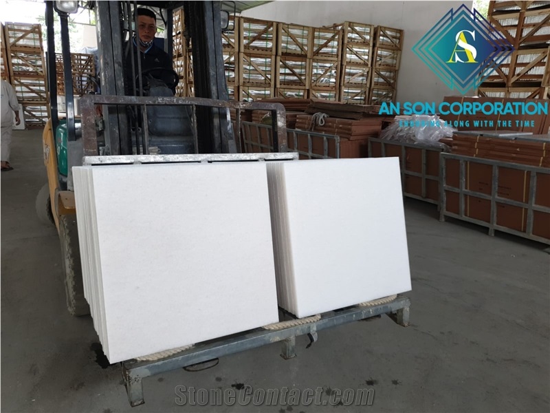 Natural Stone Cut Ting Size 60X60x1,2, White Colors