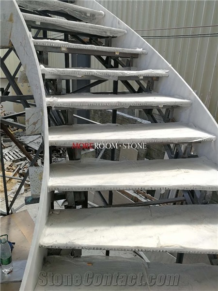 Marble Stone Composite Aluminum Honeycomb Stairs