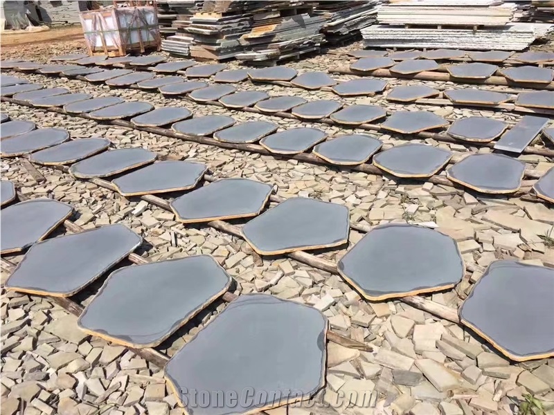 Andesite Crazy Paving Grey Color Garden Stepping Pavement