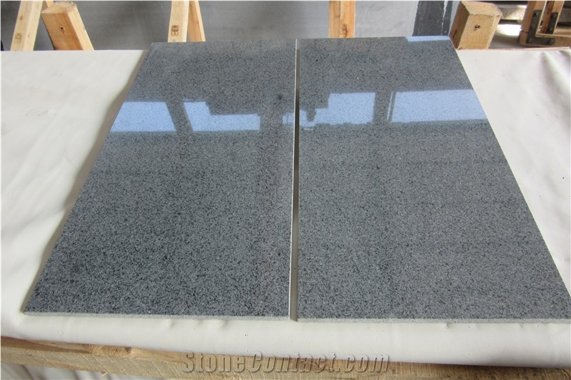 Original G654 Changtai Black Granite Tiles Australian Market