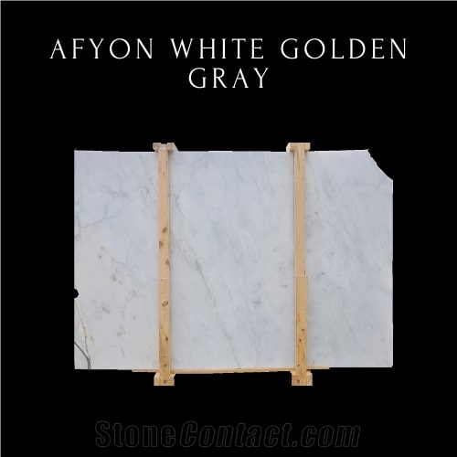 Cloudy Grey Marble - White Marble