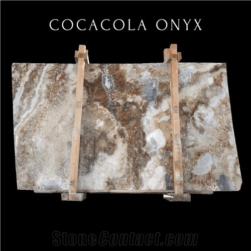 Coca Cola Onyx - Brown Silver Onyx