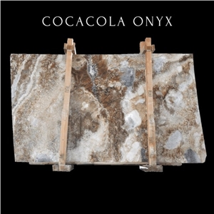 Coca Cola Onyx - Brown Silver Onyx