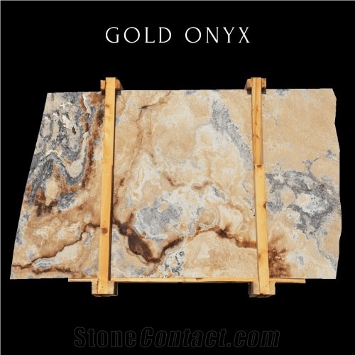 Gold Silver Onyx - Onyx Miele