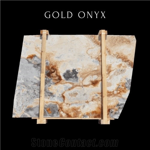 Silver Gold Onyx - Sunny Onyx