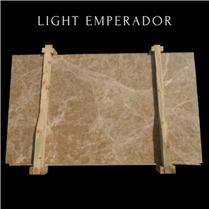 Turkish Light Emperador Marble Slabs