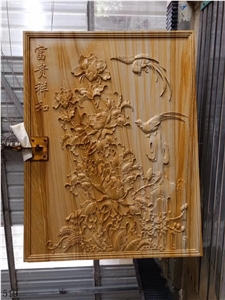 Australian Wooden Sandstone Wall Relief