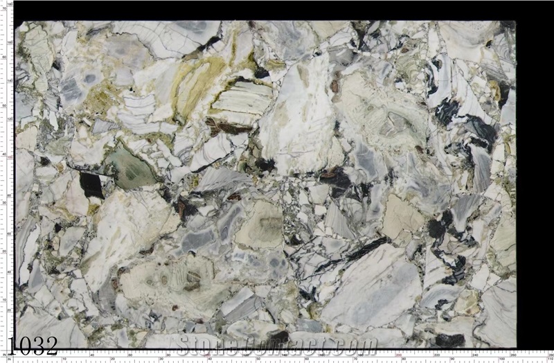 China White Beauty Marble Green Cold In China Stone Market