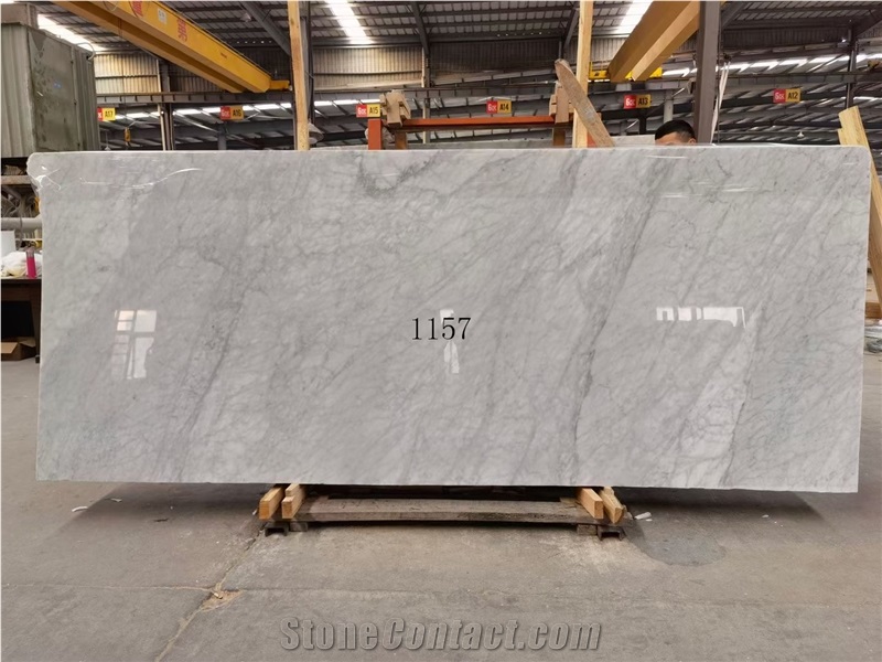 Italy Statuarietto Carrara Marble Slab In China Stone Market