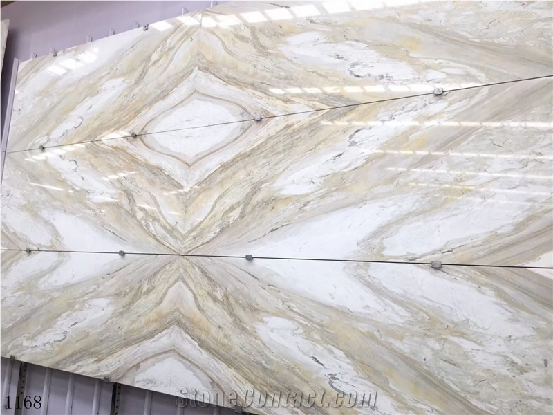 Malaysia Qamar Pearl White Marble Slab In China Stone Market