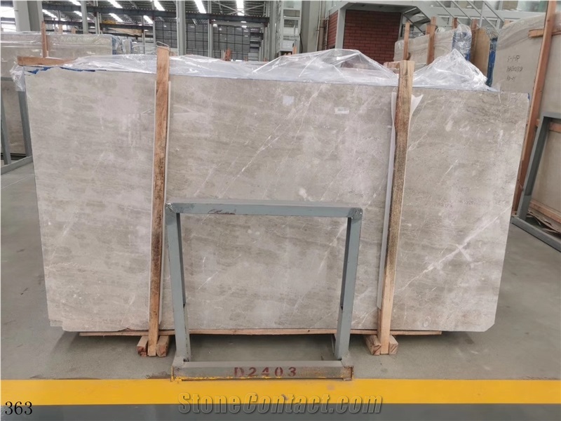 New Milano Marble Grey Light Slab Tile In China Stone Market