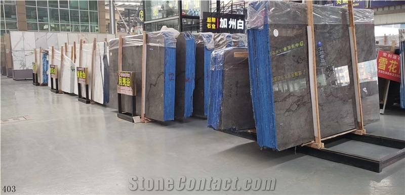 Turkey Grey Moon Valley Marble  Brown In China Stone Market