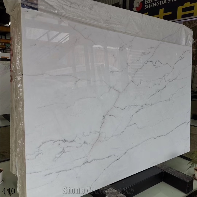 United States Colorado Yule Marble Lincoln White Slab Tile