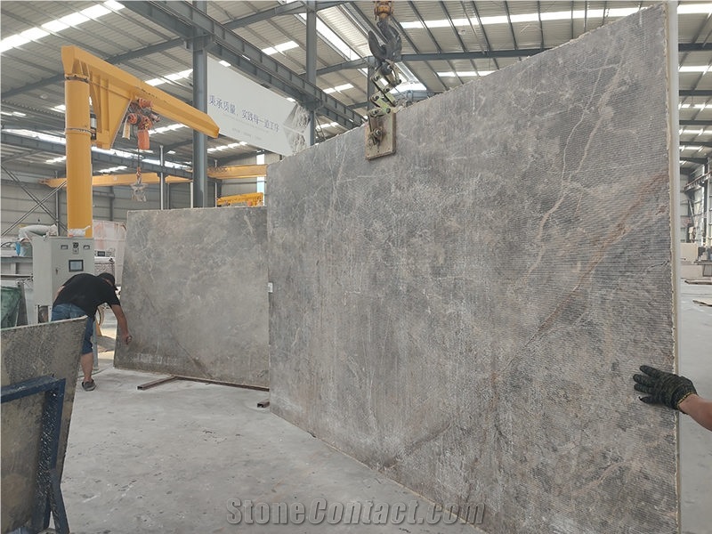 Fendi Grey Marble Composite Artificial Stone For Wall Decor