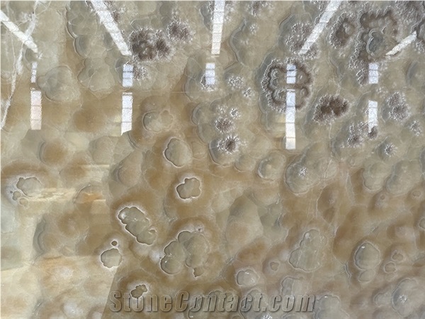Agate Gold Onyx For Background Wall,Tabletops,Countertops