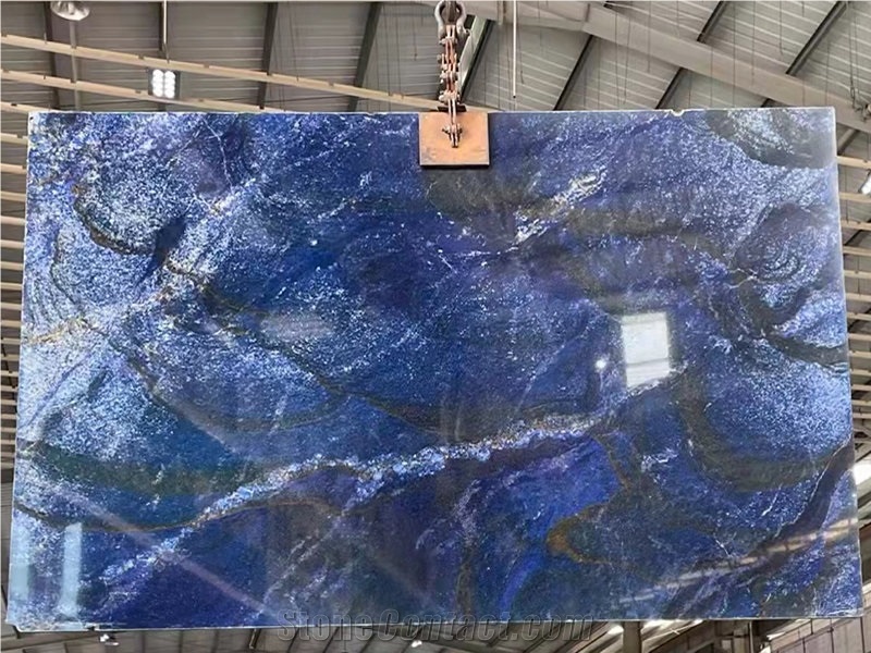 Bolivia Blue Quartzite For Wall Background 