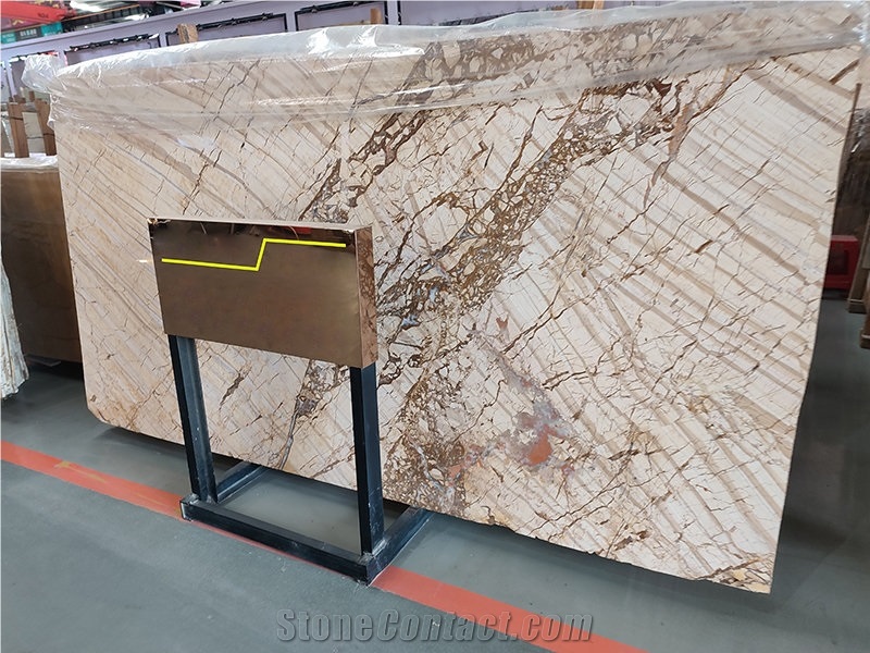 Picasso Gold Marble For Wall And Floor Applications