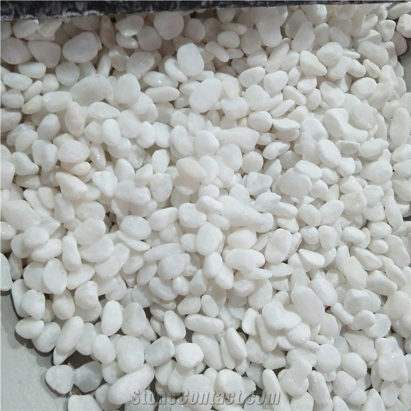 Rocks White Color Pebble Stone For Exposed Aggregate