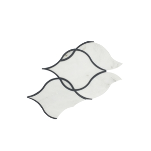 Marble Mosaic Waterjet Calacatta White