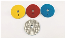 3-Step Wet Polishing Pad Diamond Polished Pad