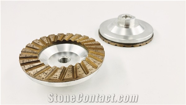 Aluminum Ripple Cup Wheel Diamond Cup Wheel Diamond Tools
